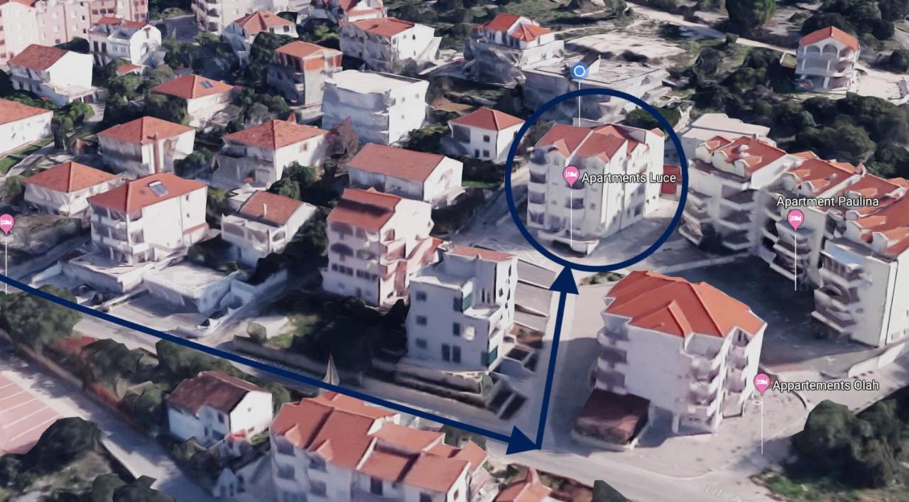 Apartments Luce Trogir Eksteriør bilde